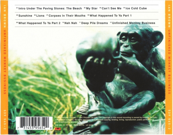 Ian Brown - Unfinished Monkey Business | Polydor (539 565-2) - 2