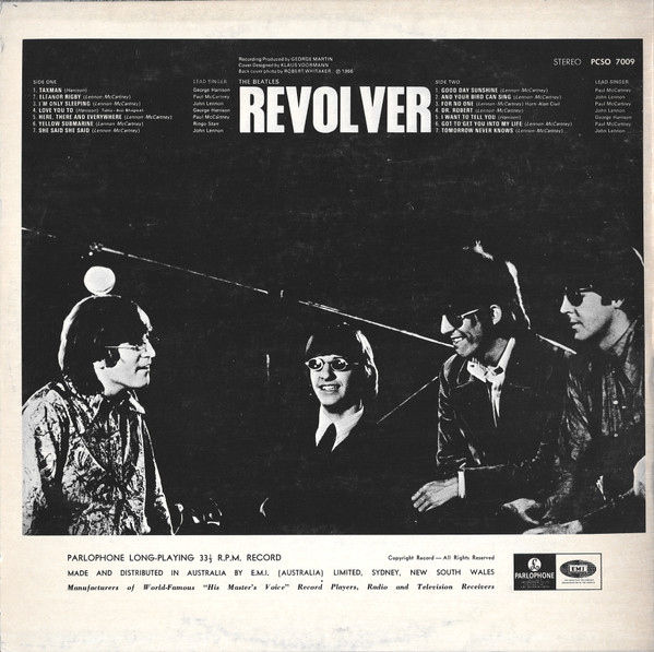 The Beatles - Revolver | Parlophone (PCSO 7009) - 2 The Beatles - Revolver | Parlophone (PCSO 7009) - 2