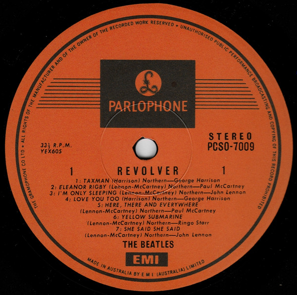 The Beatles - Revolver | Parlophone (PCSO 7009) - 3 The Beatles - Revolver | Parlophone (PCSO 7009) - 3