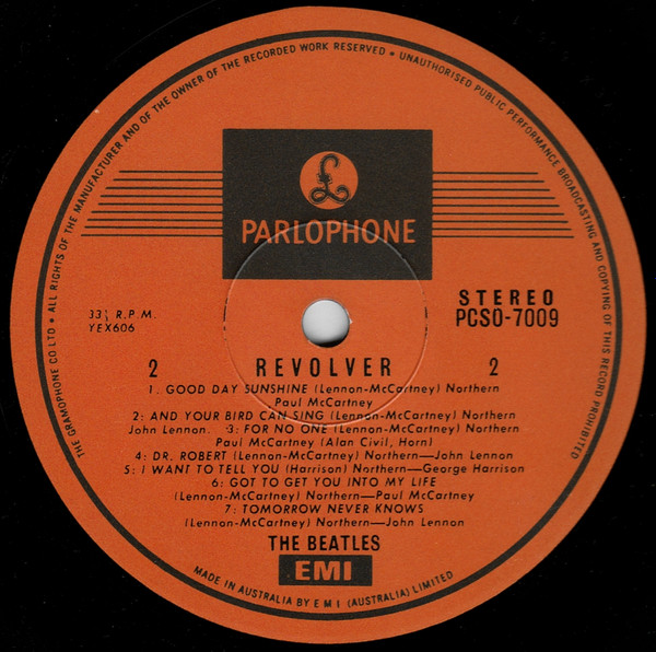 The Beatles - Revolver | Parlophone (PCSO 7009) - 4 The Beatles - Revolver | Parlophone (PCSO 7009) - 4