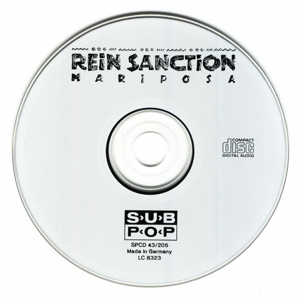 Rein Sanction - Mariposa | Sub Pop (SPCD 43/205) - 4