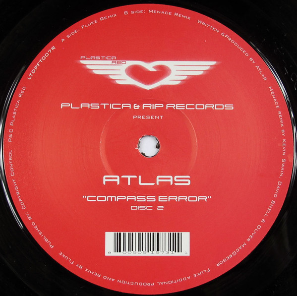 Atlas - Compass Error (Disc 2) | Plastica RED (LTDPFT007R) - 3 Atlas - Compass Error (Disc 2) | Plastica RED (LTDPFT007R) - 3