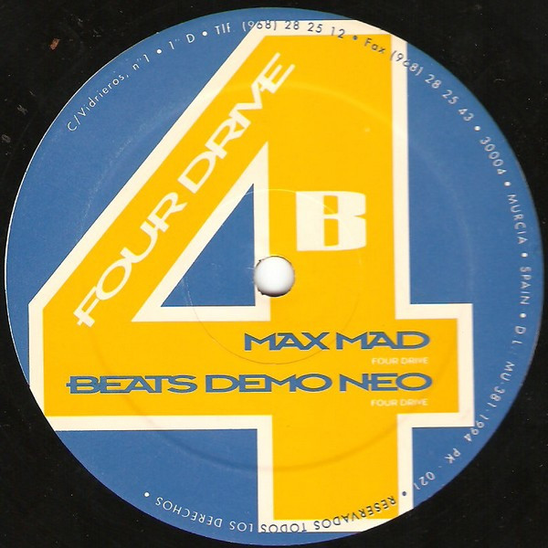4x4 - Four Drive | Pink Records (PK-021) - 3