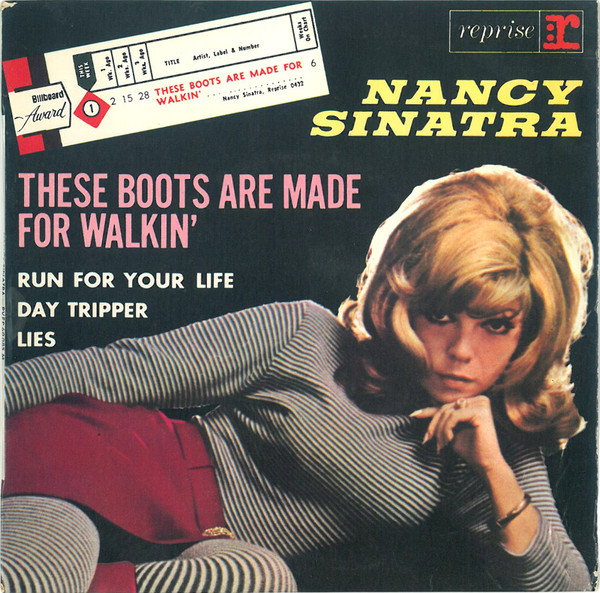 Nancy Sinatra - These Boots Are Made For Walkin' | Reprise Records (RVEP 60 085) - main