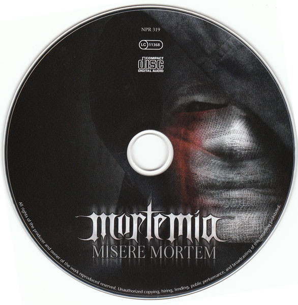 Mortemia - Misere Mortem | Napalm Records (NPR 319) - 3