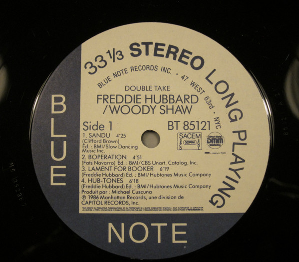 Freddie Hubbard / Woody Shaw - Double Take | Blue Note (BT 85121) - 3