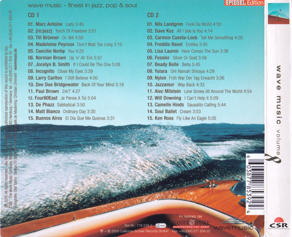 Various - Wave Music Volume 8 | Wavemusic (778 539-2) - 2 Various - Wave Music Volume 8 | Wavemusic (778 539-2) - 2