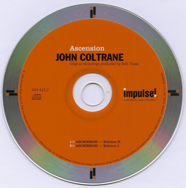 John Coltrane - Ascension | Impulse! (543 413-2) - 2