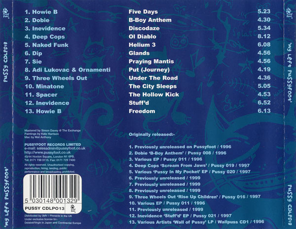 Various - My Left Pussyfoot | Pussyfoot (PUSSY CDLP013) - 2
