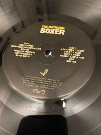 The National - Boxer | Beggars Banquet (BBQLP 252) - 2 The National - Boxer | Beggars Banquet (BBQLP 252) - 2