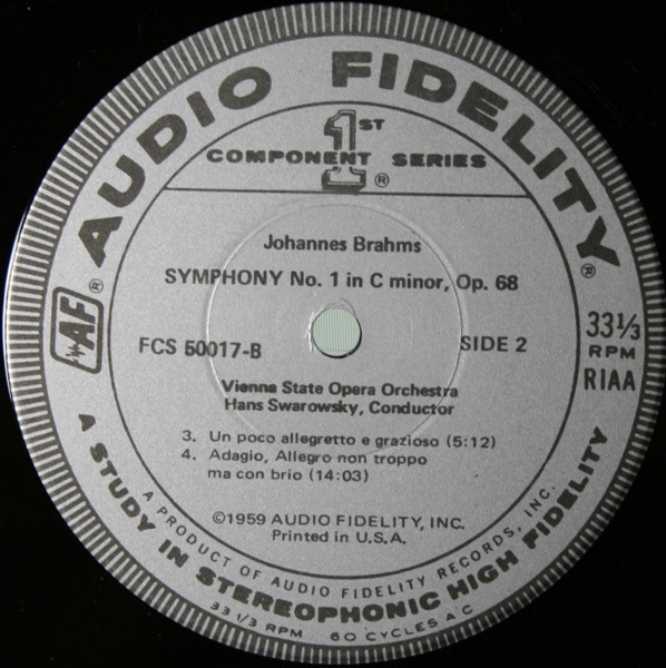 Symphony No. 1 In C Minor ·  Opus 68