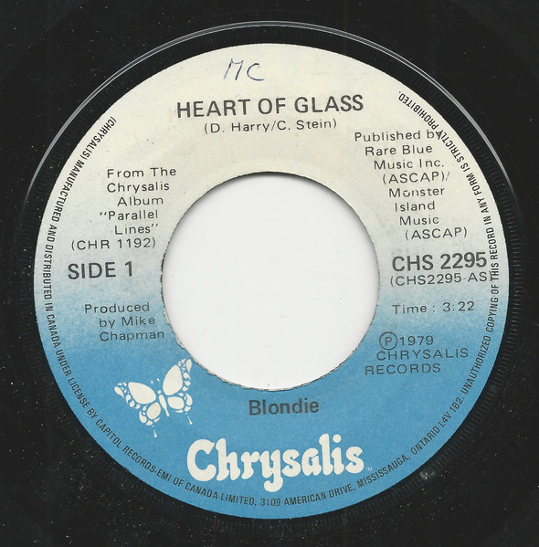 Blondie - Heart Of Glass (7") [Vinyl] | Chrysalis (CHS 2295)
