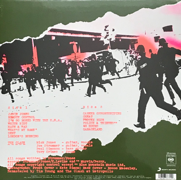 The Clash - The Clash (Limited Edition - Pink Transparent Vinyl) [Vinyl] | Columbia (19658737741) - 3