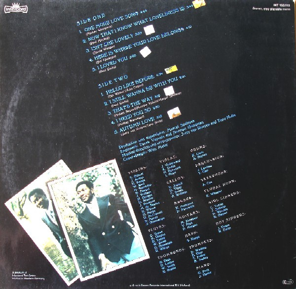 Freddy Cole - One More Love Song | Intercord (INT 160.113) - 2