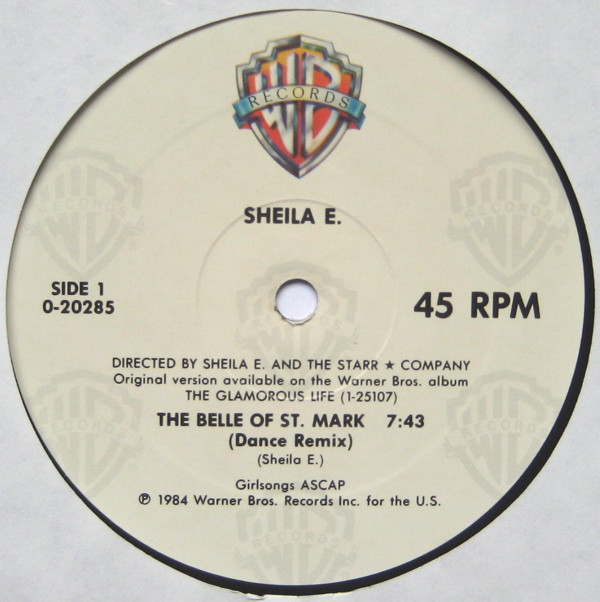 Sheila E. - The Belle Of St. Mark (12") [Vinyl] | Warner Bros. Records (0-20285) - 3