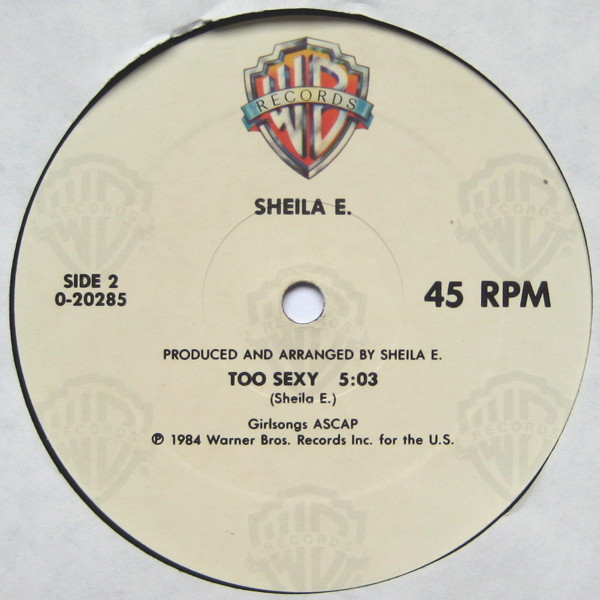 Sheila E. - The Belle Of St. Mark (12") [Vinyl] | Warner Bros. Records (0-20285) - 4