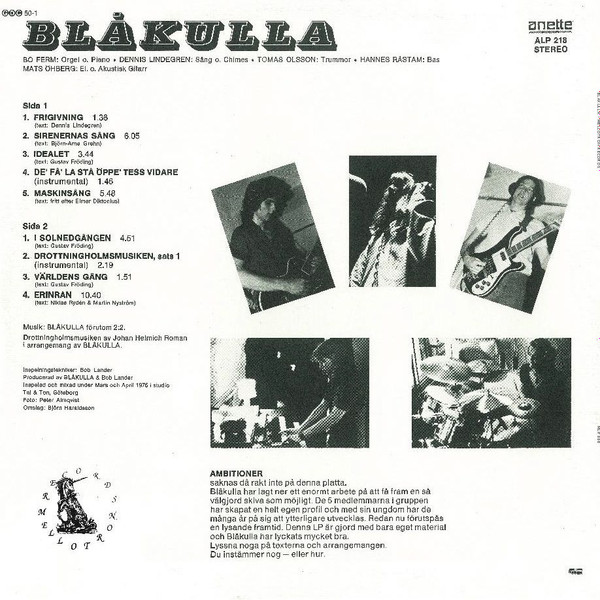 Blåkulla - Blåkulla | Mellotron Records (Mlp 008) - 2