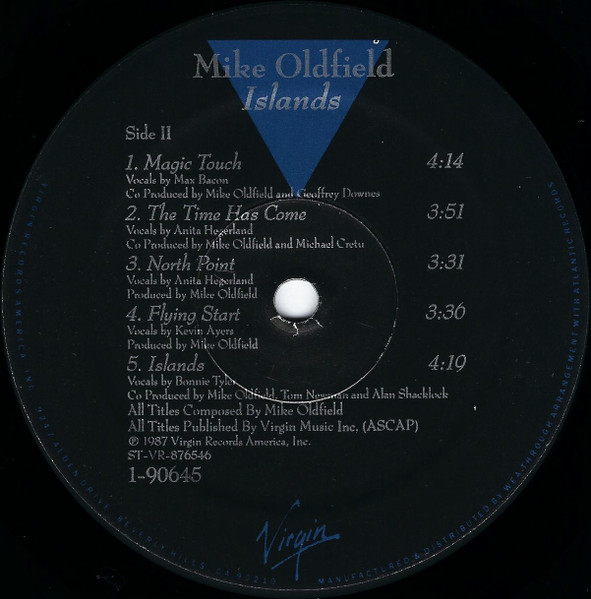 Mike Oldfield - Islands | Virgin (7 90645-1) - 4 Mike Oldfield - Islands | Virgin (7 90645-1) - 4