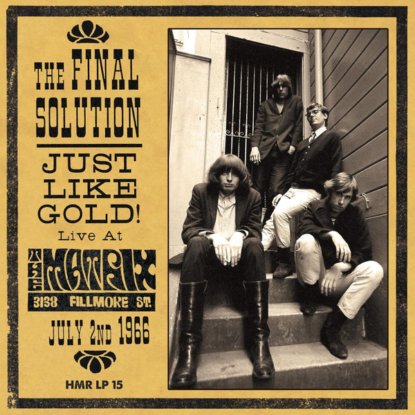 The Final Solution - Just Like Gold! Live At The Matrix | High Moon Records (HMR LP 15)