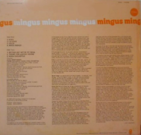 Charles Mingus - Mingus Mingus Mingus Mingus Mingus | World Record Club (R-02158) - 2 Charles Mingus - Mingus Mingus Mingus Mingus Mingus | World Record Club (R-02158) - 2