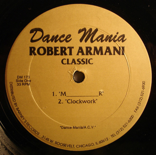 Robert Armani - Classic | Dance Mania (DM 173)