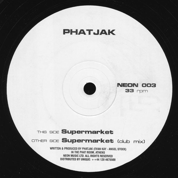 Phatjak - Supermarket | Neon Music (NEON 003) - main
