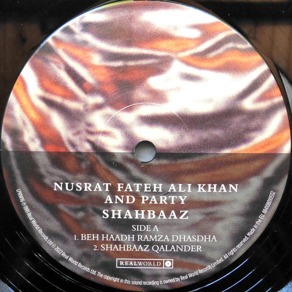 Nusrat Fateh Ali Khan & Party - Shahbaaz | Real World Records (LPRW16) - 2