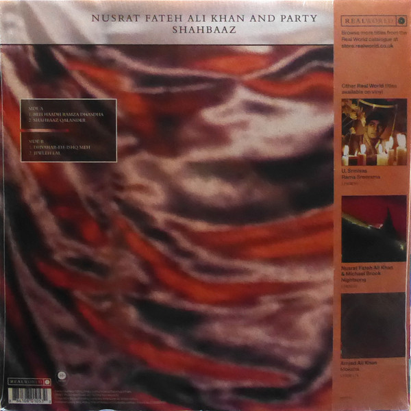 Nusrat Fateh Ali Khan & Party - Shahbaaz | Real World Records (LPRW16) - main
