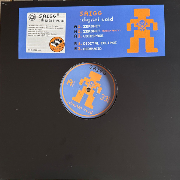 Saigg - Digital Void EP | GNC Records (GNC002) - main Saigg - Digital Void EP | GNC Records (GNC002) - main