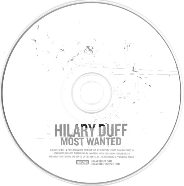 Hilary Duff - Most Wanted | Hollywood Records (2061625242) - 3 Hilary Duff - Most Wanted | Hollywood Records (2061625242) - 3