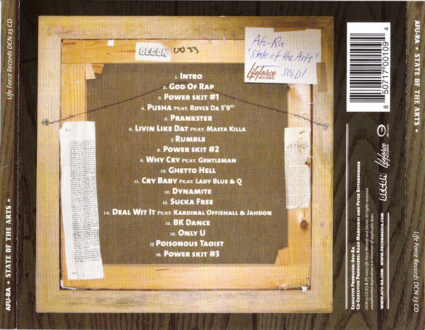 Afu-Ra - State Of The Arts | Lifeforce Records (DCN 23 CD) - 2