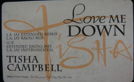 Tisha Campbell - Love Me Down | Capitol Records (SPRO79606) - 2