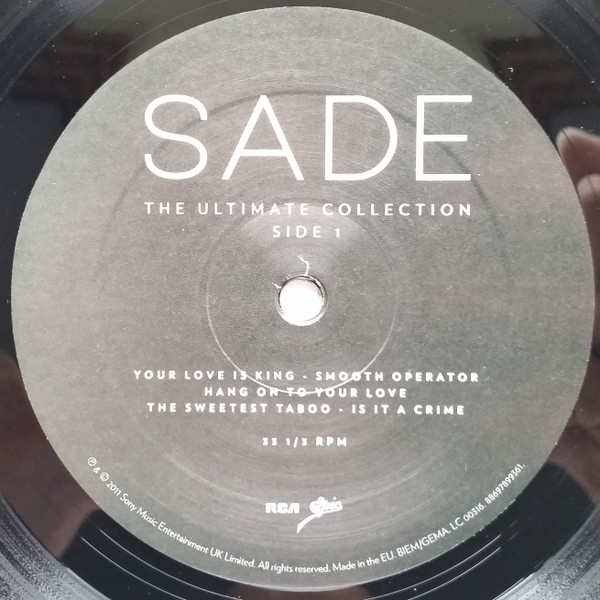 Sade - The Ultimate Collection | Epic (88697899361) - 4