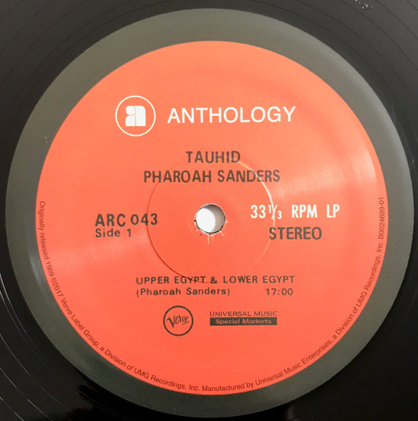 Pharoah Sanders - Tauhid | Anthology Recordings (ARC043) - 3
