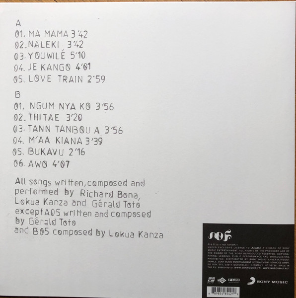 Gerald Toto , Richard Bona , Lokua Kanza - Bondeko | No Format (NØF.39 LP) - 2 Gerald Toto , Richard Bona , Lokua Kanza - Bondeko | No Format (NØF.39 LP) - 2