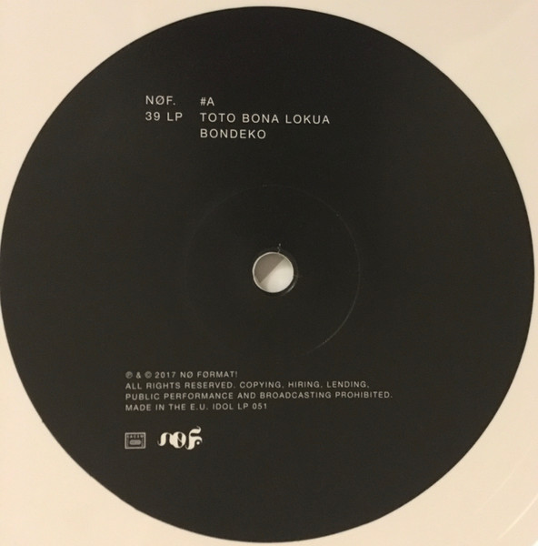 Gerald Toto , Richard Bona , Lokua Kanza - Bondeko | No Format (NØF.39 LP) - 3 Gerald Toto , Richard Bona , Lokua Kanza - Bondeko | No Format (NØF.39 LP) - 3