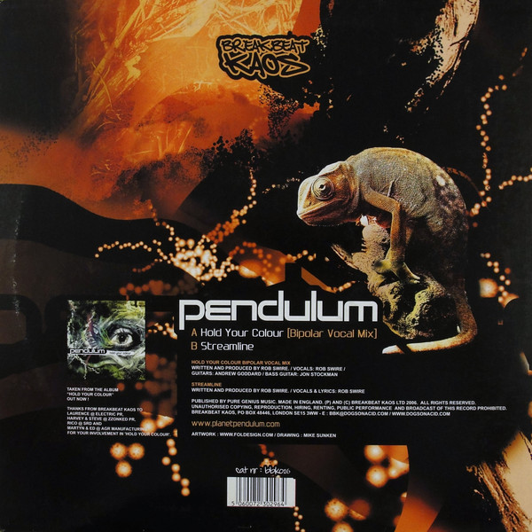 Pendulum - Hold Your Colour (Bipolar Vocal Mix) | Breakbeat Kaos (BBK016) - 2
