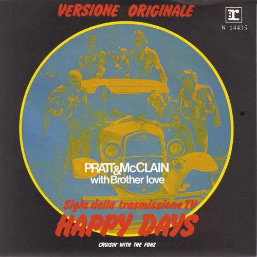 Pratt & McClain With Brotherlove - Happy Days | Reprise Records (W 14435)