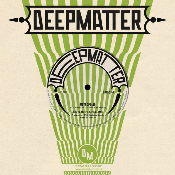 Sholto , Àbáse , David Bardon - Metropolis / The Right Orchid | DeepMatter (DM023) - main