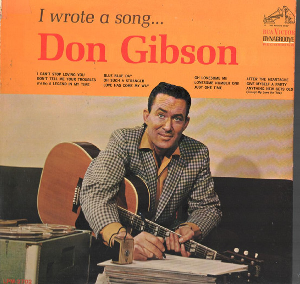 Don Gibson - I Wrote A Song... | RCA Victor (LPM-2702) - main