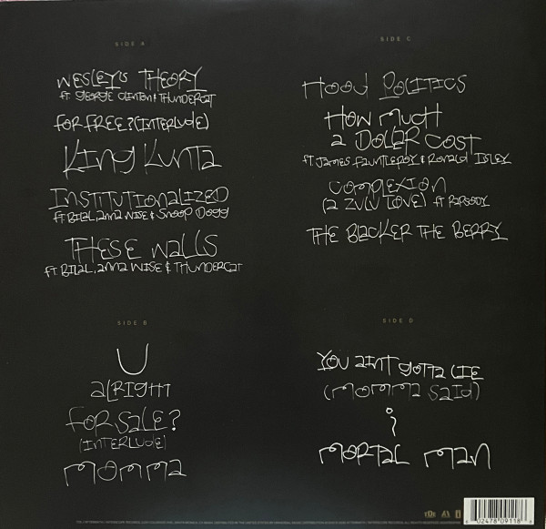 Kendrick Lamar - To Pimp A Butterfly (10th Anniversary) | Top Dawg Entertainment (602478091186) - 3 Kendrick Lamar - To Pimp A Butterfly (10th Anniversary) | Top Dawg Entertainment (602478091186) - 3
