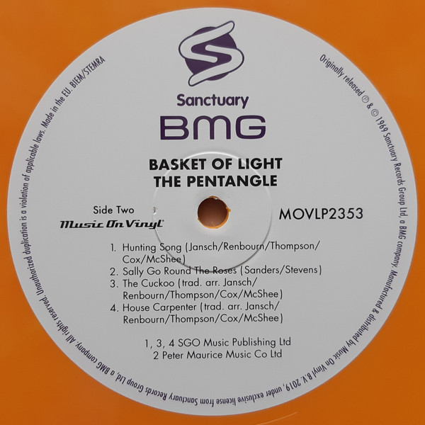 Pentangle - Basket Of Light | Music On Vinyl (MOVLP2353) - 4