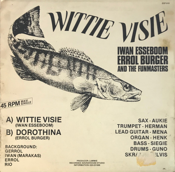 Iwan Esseboom , Errol Burger And The Funmasters - Wittie Visie / Dorothina | Exmo Production (EXP 810) - 2 Iwan Esseboom , Errol Burger And The Funmasters - Wittie Visie / Dorothina | Exmo Production (EXP 810) - 2