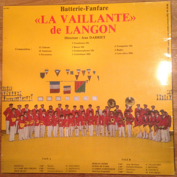 La Vaillante De Langon - La Vaillante De Langon | Studio 621 (AG1017) - 2
