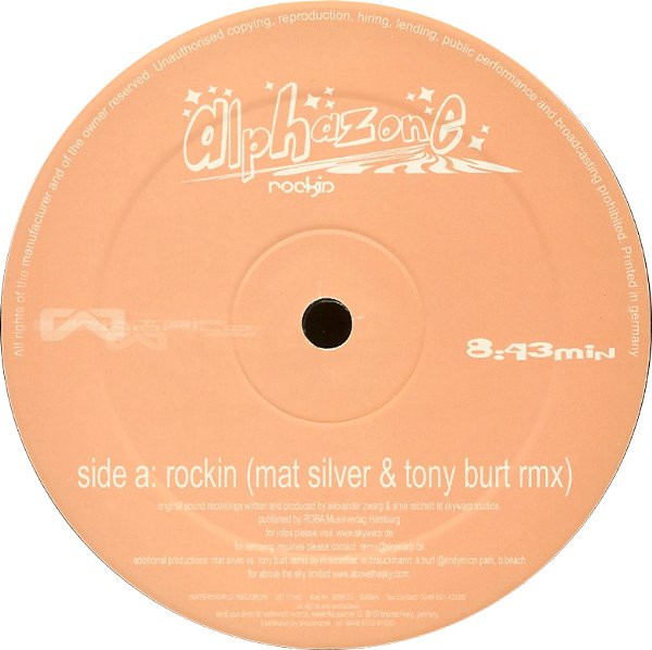Alphazone - Rockin' | Waterworld (WWR013) - 2 Alphazone - Rockin' | Waterworld (WWR013) - 2