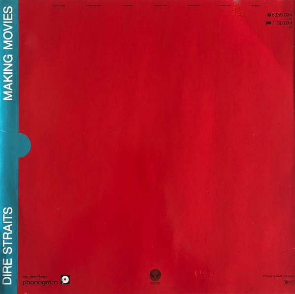 Dire Straits - Making Movies | Vertigo (6359 034) - 2