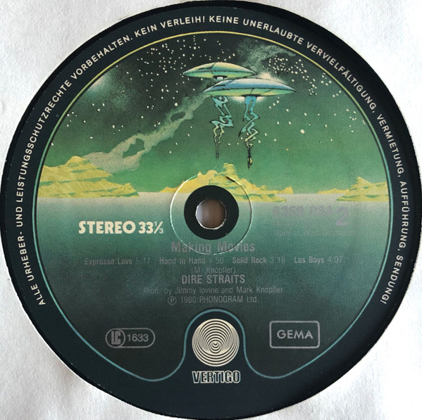 Dire Straits - Making Movies | Vertigo (6359 034) - 4