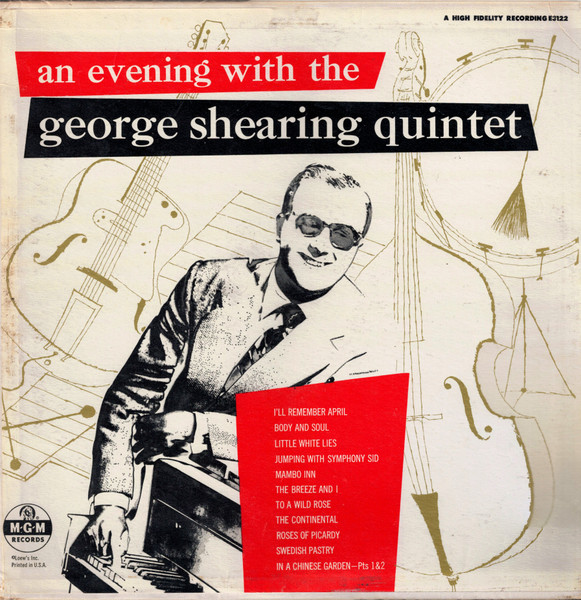 The George Shearing Quintet - An Evening With The George Shearing Quintet | MGM Records (E3122) - main