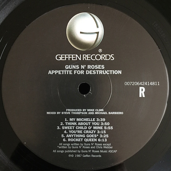 Guns N' Roses - Appetite For Destruction | Geffen Records (00720642414811) - 4