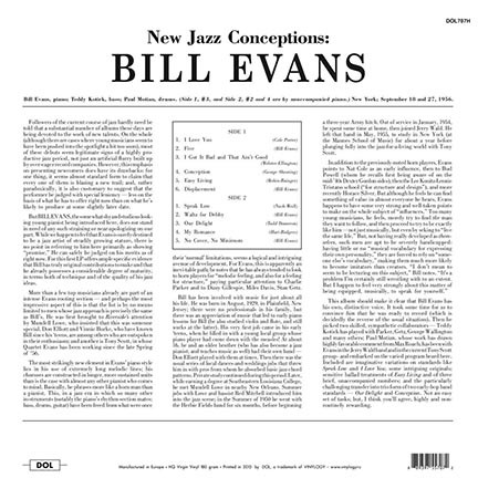 Bill Evans - New Jazz Conceptions | DOL (DOL707H) - 2